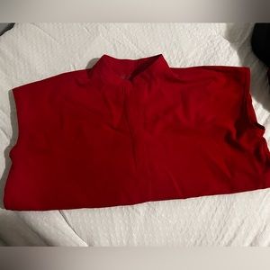 Figs. Winning red. Size small. Rafaela scrub top.